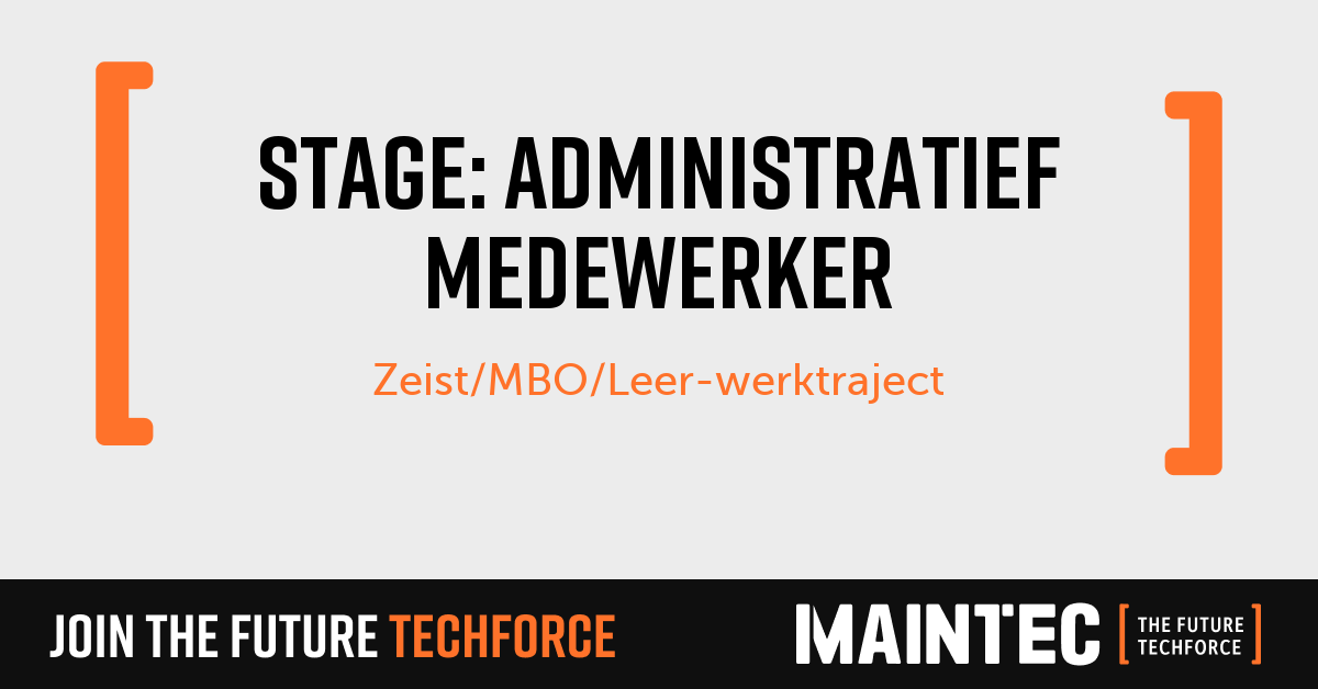 Administratief medewerker